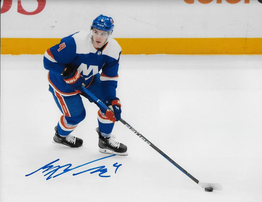Autographed New York Islanders Samuel Bolduc Signed  8x10 Photo #4 Original