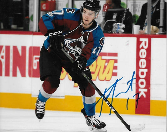 Autographed Colorado Avalanche Tyson Jost Signed 8x10 Photo #2 Original