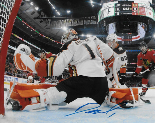 Signed Lukas Dostal Anaheim Ducks Autographed 8x10 Photo #2 Original