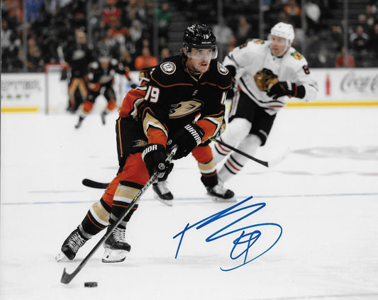 Signed Troy Terry Anaheim Ducks Autographed 8x10 Photo #2 Original