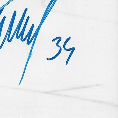 Signed Pavel Mintyukov Anaheim Ducks 8x10 Photo #1 Original TINY SMUDGE