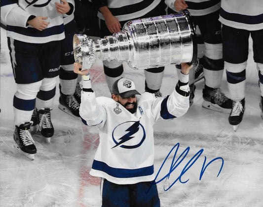 Signed Alex Killorn Tampa Bay Lightning 19/20 Stanley Cup 8x10 Photo #3 Original