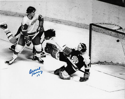 Signed Pierre Jarry Detroit Red Wings Autographed 8x10 Photo #4 Original