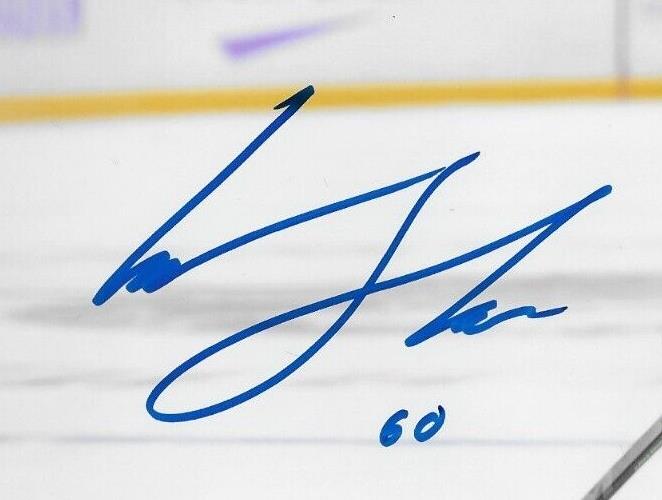 Signed Lassi Thomson Ottawa Senators Autographed 8x10 Photo #3 Original