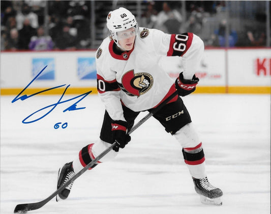 Signed Lassi Thomson Ottawa Senators Autographed 8x10 Photo #2 Original
