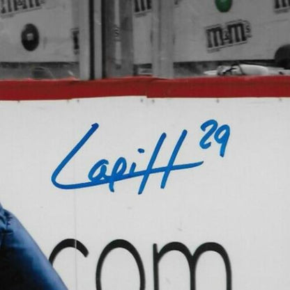 Signed Hendrix Lapierre Washington Capitals Autographed 8x10 Photo #3 Original