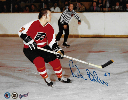 Signed Bill Barber Philadelphia Flyers Autographed 8x10 Photo #1 Original