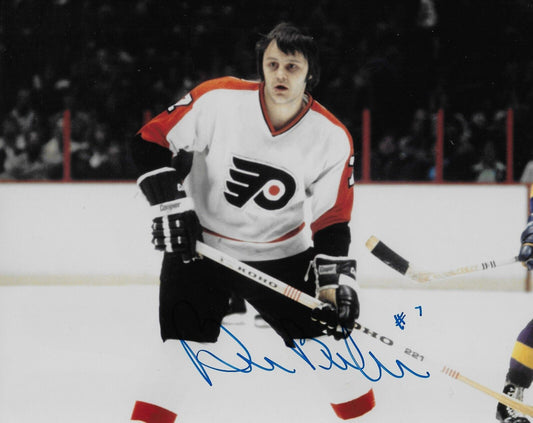 Signed Bill Barber Philadelphia Flyers Autographed 8x10 Photo #2 Original