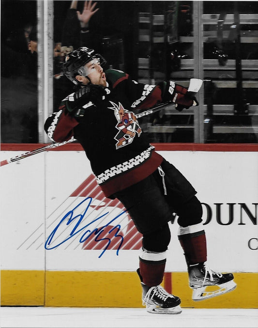 Signed Michael Carcone Arizona Coyotes Autographed 8x10 Photo #2 Original