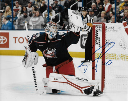 Signed Daniil Tarasov Columbus Blue Jackets Autographed 8x10 Photo #3 Original