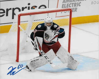 Signed Jet Greaves Columbus Blue Jackets Autographed 8x10 Photo #2 Original