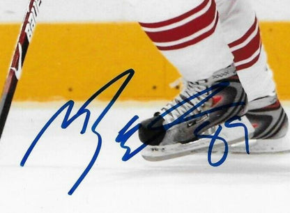 Photo autographiée 8x10 de Mikkel Boedker des Coyotes de l'Arizona n°1