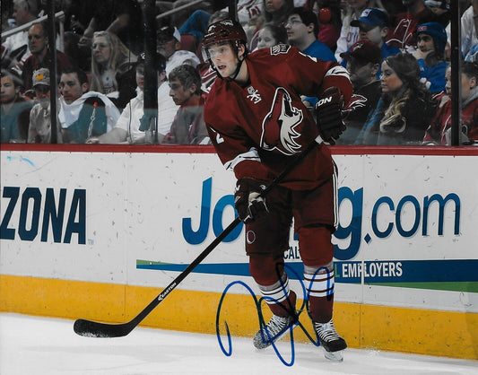 Signed David Rundblad Arizona Coyotes Autographed 8x10 Photo #1 Original