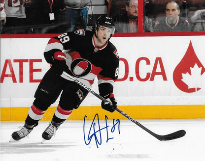 Photo autographiée 8x10 signée Cory Conacher Sénateurs d'Ottawa #1 Original