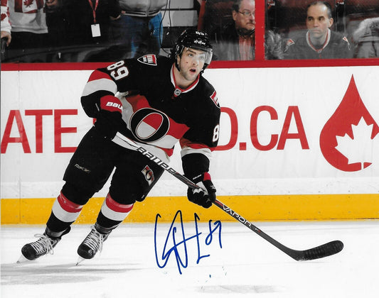 Photo autographiée 8x10 signée Cory Conacher Sénateurs d'Ottawa #1 Original