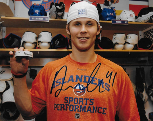 Signed David Ullstrom New York Islanders Autographed 8x10 Photo #1 Original