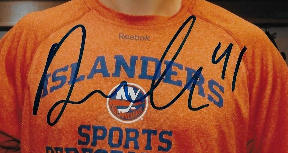 Signed David Ullstrom New York Islanders Autographed 8x10 Photo #1 Original