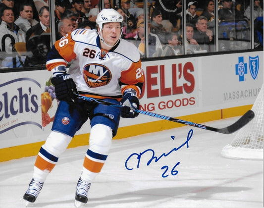 Signed Ruslan Fedotenko New York Islanders Autographed 8x10 Photo #1 Original