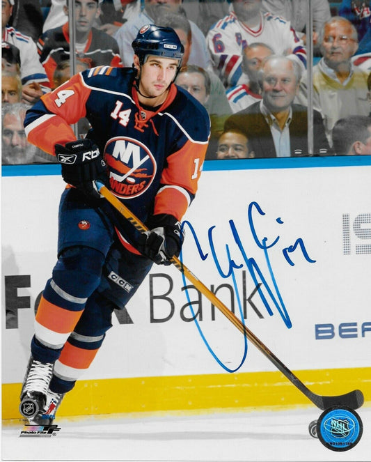 Signed Chris Campoli New York Islanders Autographed 8x10 Photo #1 Original