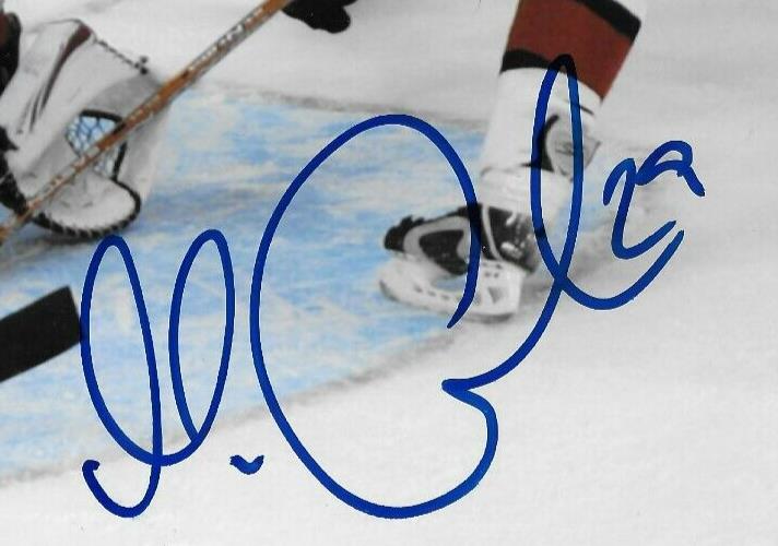 Signed Martin Gerber Carolina Hurricanes Autographed 8x10 Photo #2 Original