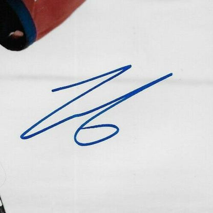 Signed Cole Sillinger Columbus Blue Jackets Autographed 8x10 Photo #2 Original