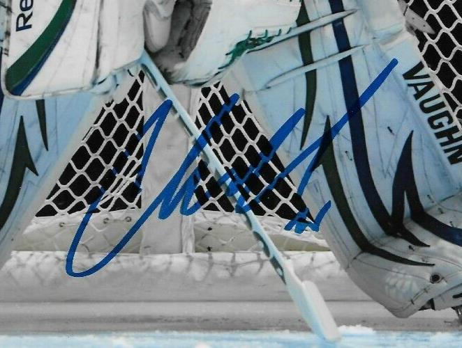 Signed Cory Schneider Vancouver Canucks Autographed 8x10 Photo #1 Original