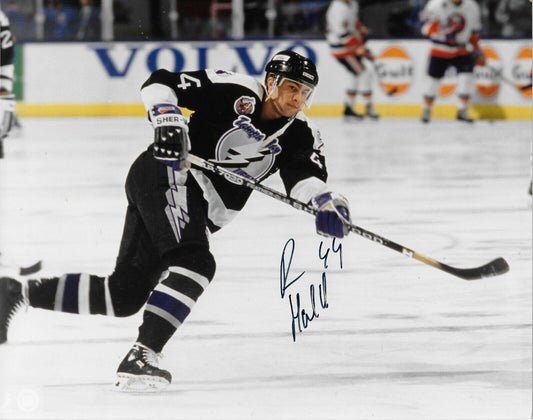 Signed Roman Hamrlik Tampa Bay Lightning Autographed 8x10 Photo #2 Original