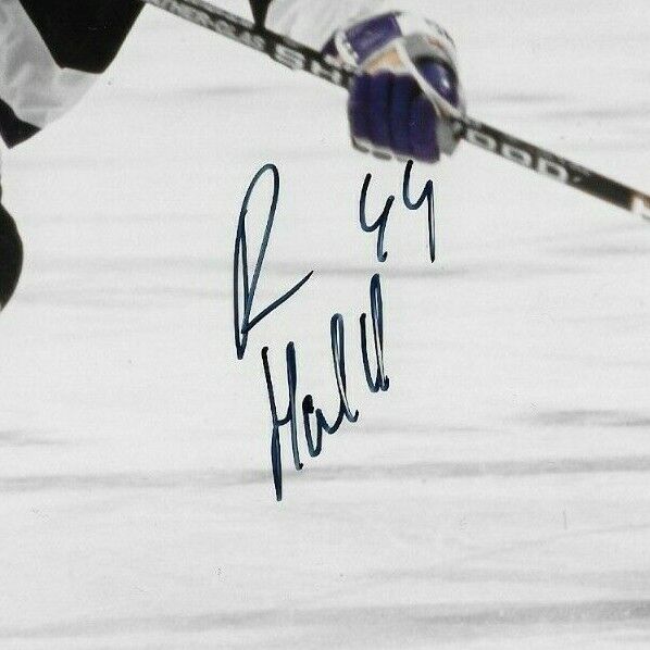 Signed Roman Hamrlik Tampa Bay Lightning Autographed 8x10 Photo #2 Original