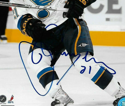 Signed Jamal Mayers St Louis Blues Autographed 8x10 Photo #1 Original