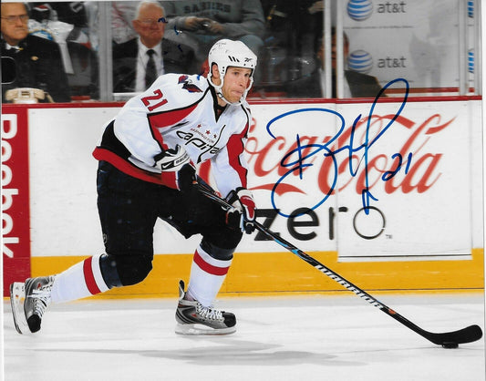 Signed Brooks Laich Washington Capitals Autographed 8x10 Photo #1 Original