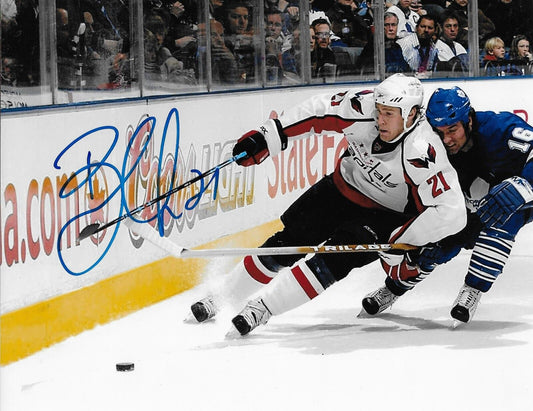 Signed Brooks Laich Washington Capitals Autographed 8x10 Photo #3 Original