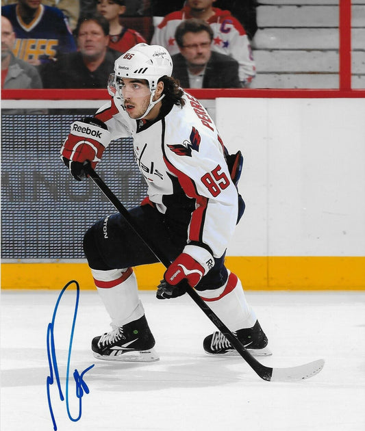 Photo autographiée 8x10 signée Mathieu Perreault des Capitals de Washington #1