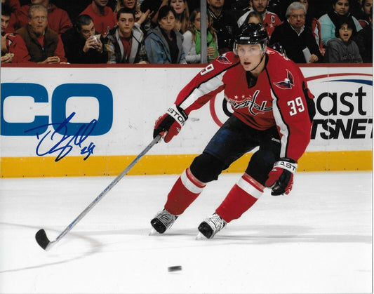 Signed David Steckel Washington Capitals Autographed 8x10 Photo #1 Original
