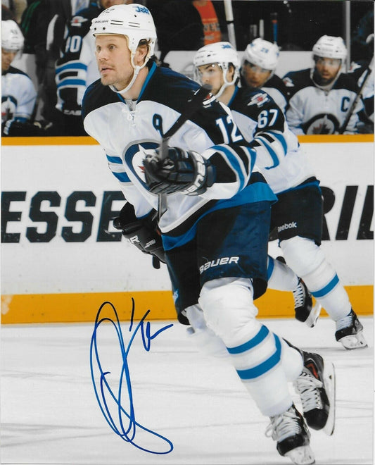 Signed Olli Jokinen Winnipeg Jets Autographed 8x10 Photo #1 Original