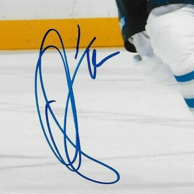 Signed Olli Jokinen Winnipeg Jets Autographed 8x10 Photo #1 Original