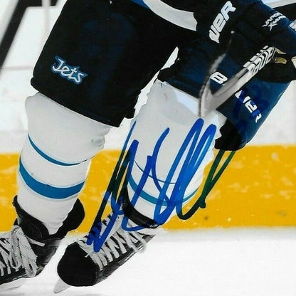Signed Kyle Wellwood Winnipeg Jets Autographed 8x10 Photo #1 Original
