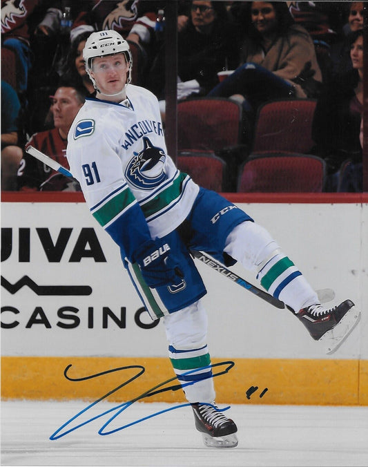Signed Jared McCann Vancouver Canucks Autographed 8x10 Photo #1 Original