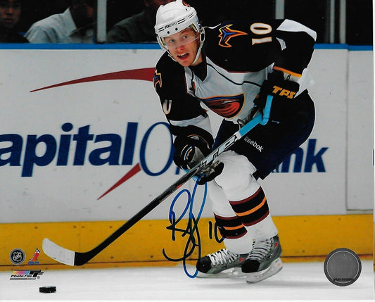Signed Bryan Little Atlanta Thrashers Autographed 8x10 Photo #2 Original