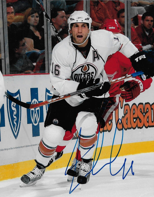 Signed Jarret Stoll Edmonton Oilers Autographed 8x10 Photo #4 Original