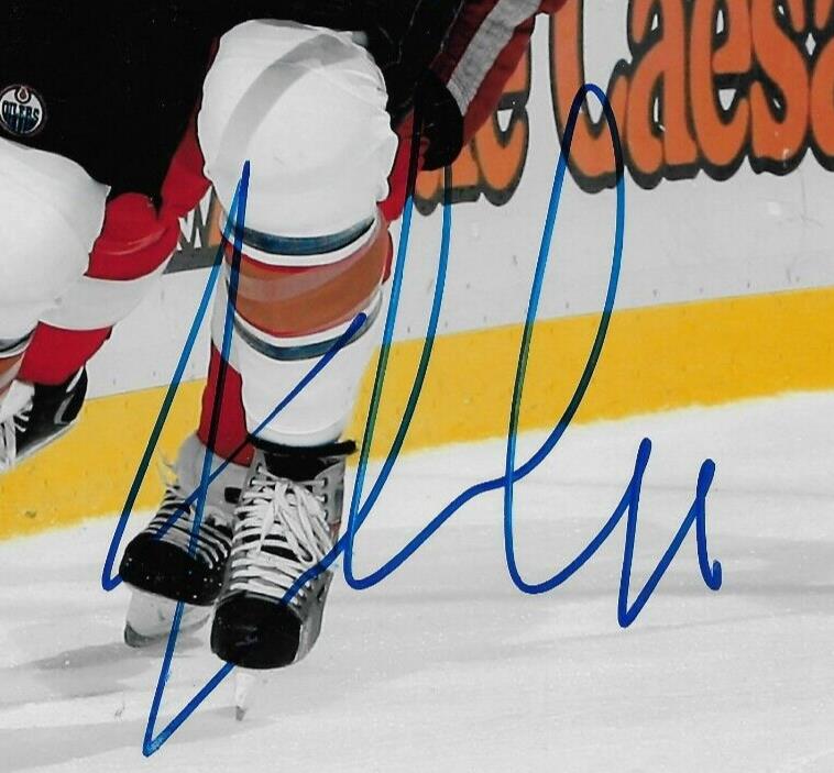 Signed Jarret Stoll Edmonton Oilers Autographed 8x10 Photo #4 Original