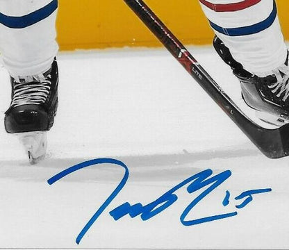 Signed Jesperi Kotkaniemi Montreal Canadiens Autographed 8x10 Photo #3 Original