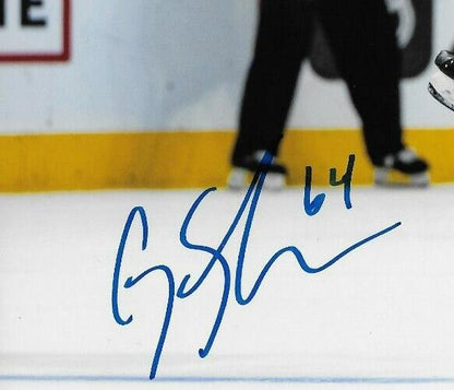 Photo autographiée 8x10 des Canadiens de Montréal signée Corey Schueneman #4