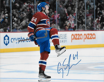 Photo autographiée 8x10 des Canadiens de Montréal signée Corey Schueneman #5