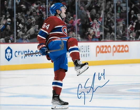 Signed Corey Schueneman Montreal Canadiens Autographed 8x10 Photo #5 Original