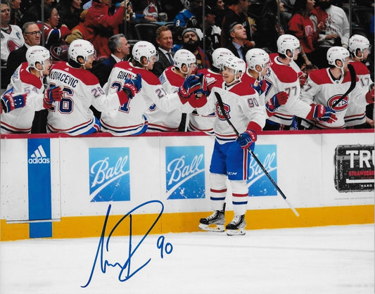 Signed Anthony Richard Montreal Canadiens Autographed 8x10 Photo #5 Original