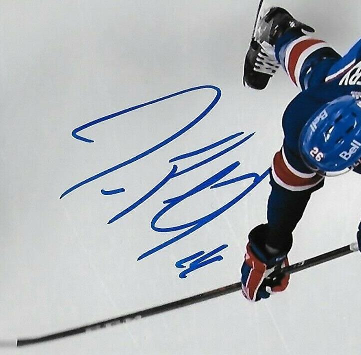 Signed Jeff Petry Montreal Canadiens Autographed 8x10 Photo #4 Original