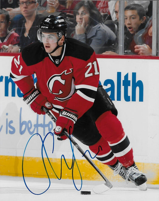 Signed Andrei Loktionov New Jersey Devils Autographed 8x10 Photo #1 Original