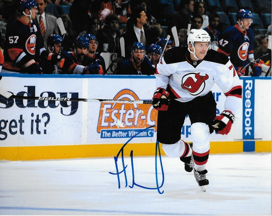 Signed Henrik Talinder New Jersey Devils Autographed 8x10 Photo #1 Original