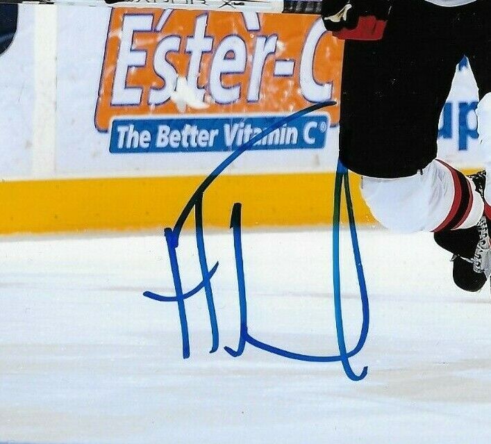 Signed Henrik Talinder New Jersey Devils Autographed 8x10 Photo #1 Original