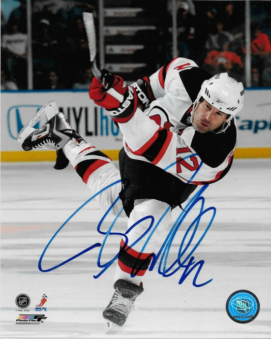 Signed Brian Rolston New Jersey Devils Autographed 8x10 Photo #1 Original